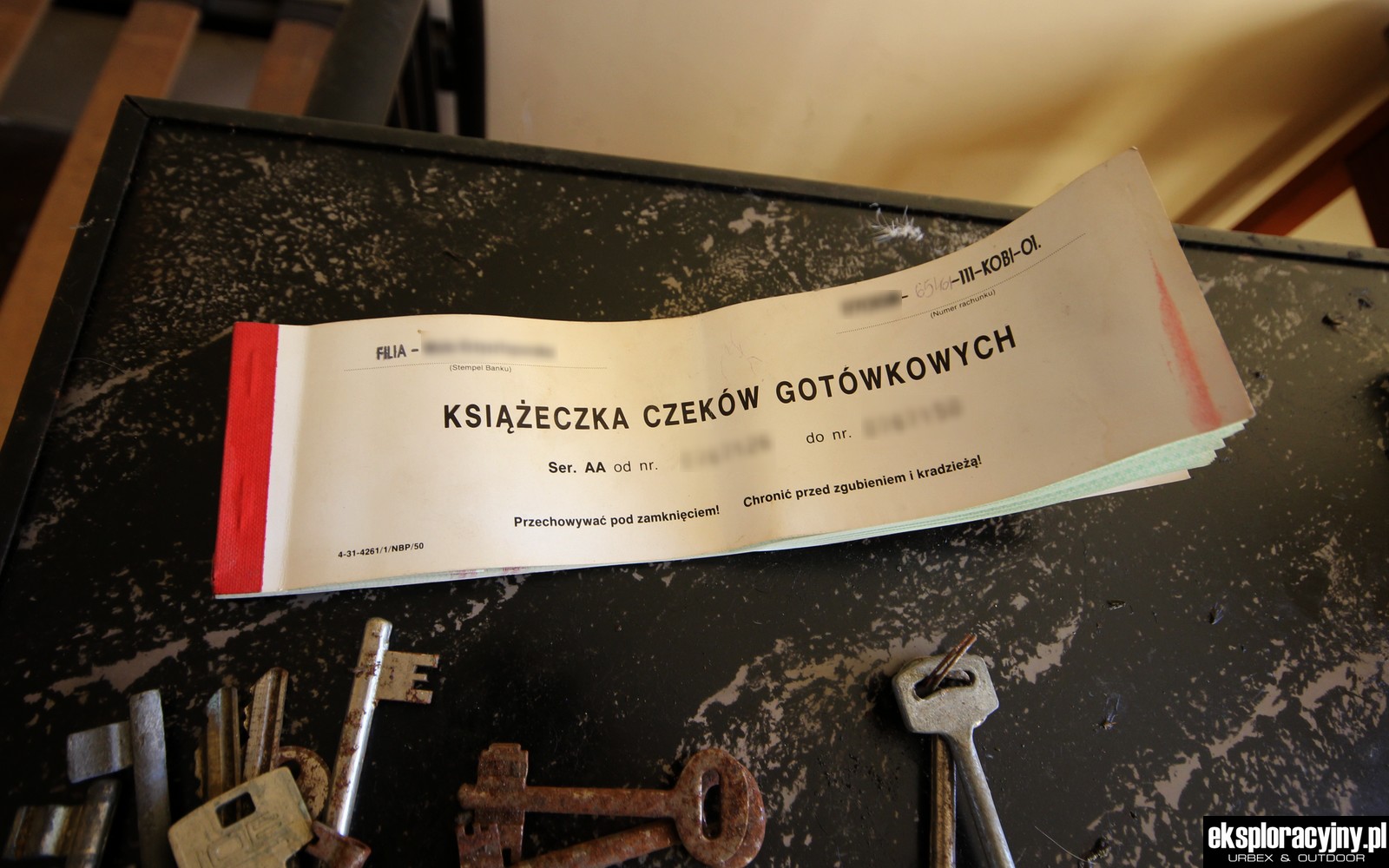 Książeczka czekowa