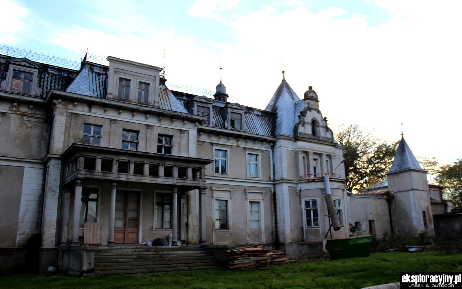 Fasada tylna Pałacu